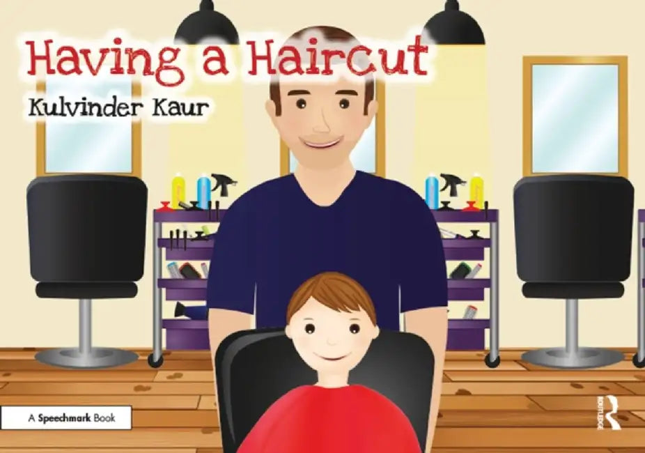 Having a Haircut by Kulvinder Kaur