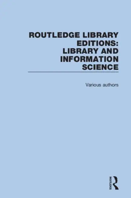 Library and Information Science