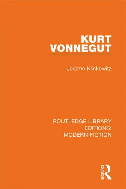 Kurt Vonnegut by Klinkowitz Jerome
