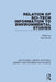 Relation of Sci-Tech Information to Environmental Studies by Ellis Mount