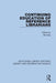 Continuing Education of Reference Librarians by Bill Katz
