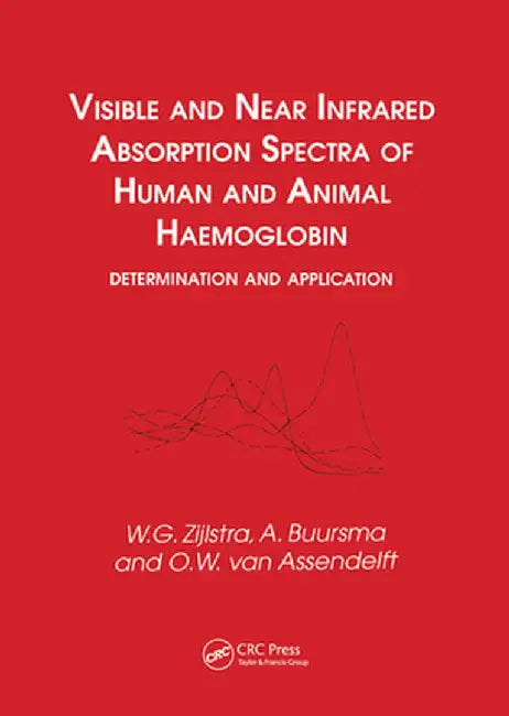 Visible and Near Infrared Absorption Spectra of Human and Animal Haemoglobin Determination and Application by Williem.G. Zijlstra