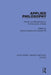 Applied Philosophy: Morals and Metaphysics in Contemporary Debate by Brenda Almond