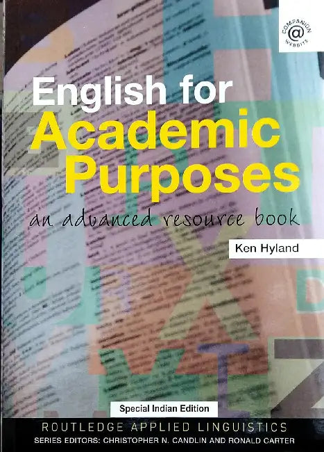English for Academic Purposes: An advanced resource book by Ken Hyland