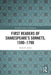 First Readers of Shakespeare's Sonnets, 1590-1790 by Faith D. Acker