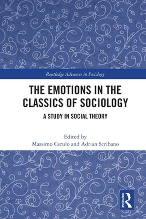 The Emotions In The Classics Of Sociology: A Study In Social Theory by Cerulo, Massimo