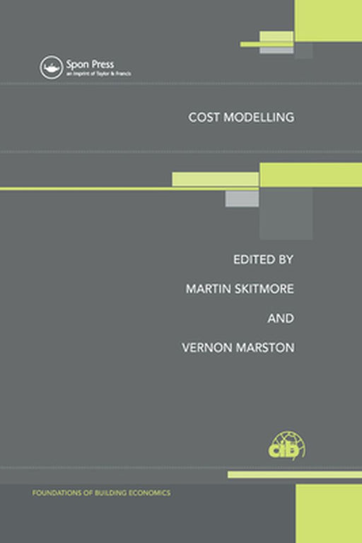 Cost Modelling by M. Skitmore