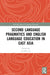 Second Language Pragmatics and English Language Education in East Asia by Cynthia Lee