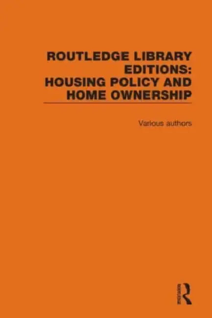 Housing Policy & Home Ownership