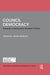 Council Democracy: Towards a Democratic Socialist Politics by James Muldoon