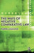 The Ways of Negative Comparative Law by Pierre Legrand