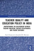 Teacher Quality and Education Policy in India by Kumar Preeti
