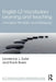 English L2 Vocabulary Learning and Teaching: Concepts Principles and Pedagogy by Zwier
