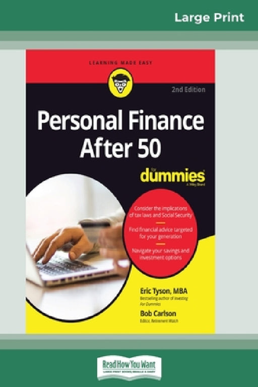 Personal Finance After 50 For Dummies, 2nd Edition (16pt Large Print Edition) by Eric Tyson, Robert C. Carlson