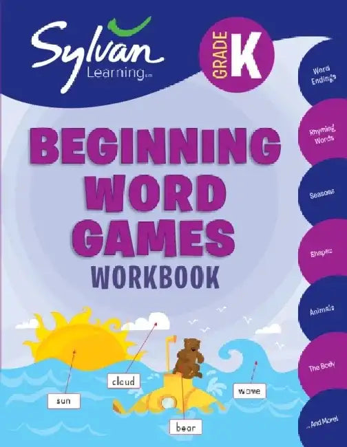 Kindergarten Beginning Word Games by Sylvan Learning