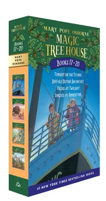 Magic Tree House Volumes 17-20: The Mystery of the Enchanted Dog by Mary Pope Osborne