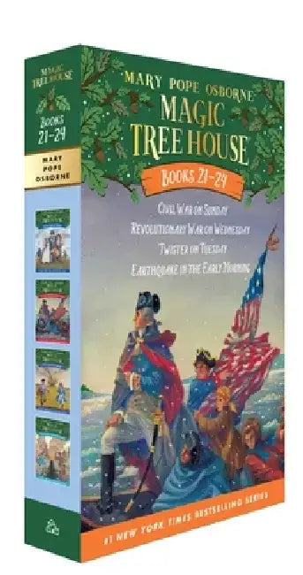 Magic Tree House Volumes 21-24 Boxed Set: American History Quartet by Mary Pope Osborne