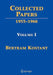 Collected Papers: Volume I 1955-1966 by Bertram Kostant, Anthony Joseph, Shrawan Kumar