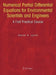 Numerical Partial Differential Equations for Environmental Scientists and Engineers: A First Practical Course by Daniel R. Lynch