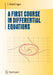 A First Course in Differential Equations by J. David Logan