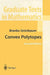 Convex Polytopes by Branko Grünbaum