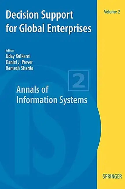 Decision Support for Global Enterprises by Uday Kulkarni
