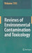 Reviews of Environmental Contamination and Toxicology 193 by George Ware