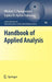 Handbook Of Applied Analysis by Nikolaos S. Papageorgiou, Sophia Th. Kyritsi-Yiallourou