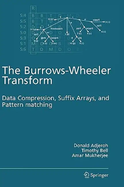The Burrows-Wheeler Transform:: Data Compression, Suffix Arrays, and Pattern Matching by Donald Adjeroh