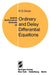 Ordinary and Delay Differential Equations by R. D. Driver