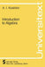 Introduction to Algebra by A. I. Kostrikin