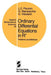 Ordinary Differential Equations in RN: Problems and Methods by Livio C. Piccinini