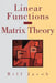 Linear Functions and Matrix Theory by Bill Jacob