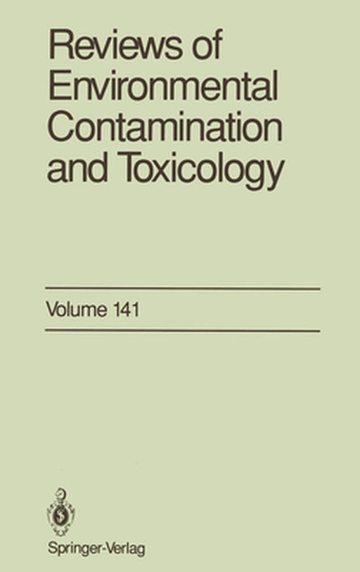 Reviews Of Environmental Contamination Toxicology by George W. Ware