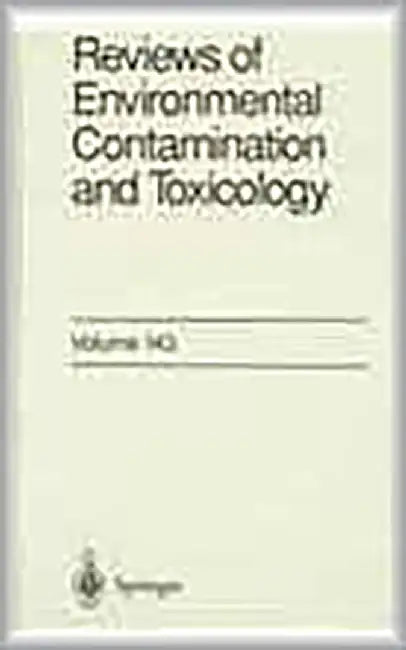 Reviews Of Environmental Contamination Toxicology  (Vol. 143) by George W. Ware