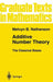 Additive Number Theory the Classical Bases by Melvyn B. Nathanson
