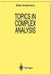 Topics in Complex Analysis by Mats Andersson