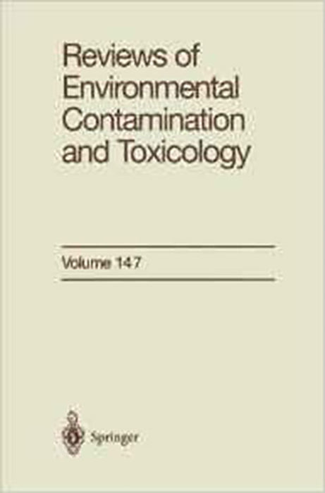 Reviews Of Environmental Contamination Toxicology  (Vol. 147)