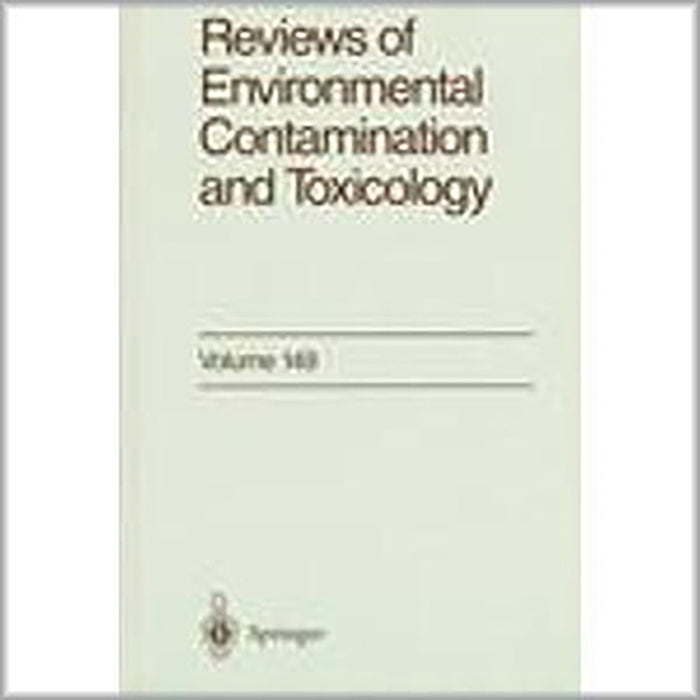 Reviews Of Environmental Contamination Toxicology  (Vol. 149)