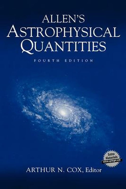 Allen's Astrophysical Quantities by Arthur N. Cox