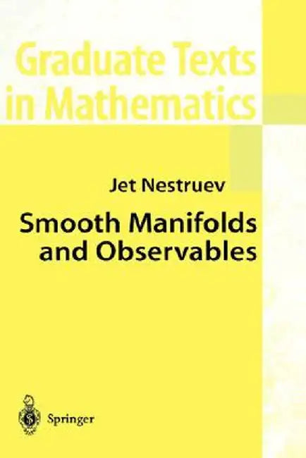 Smooth Manifolds and Observables by Jet Nestruev