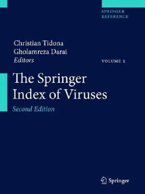 The Springer Index of Viruses by Christian Tidona, Gholamreza Darai