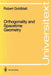 Orthogonality and Spacetime Geometry by Robert Goldblatt
