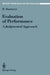 Evaluation of Performance: A Judgmental Approach by Bettina Hannover