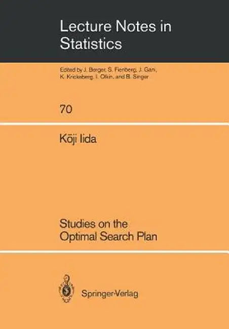 Studies on the Optimal Search Plan by Koji Iida