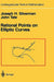 Rational Points on Elliptic Curves by Joseph H. Silverman