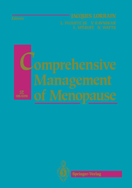 Comprehensive Management of Menopause by Leo Jr. Plouffe