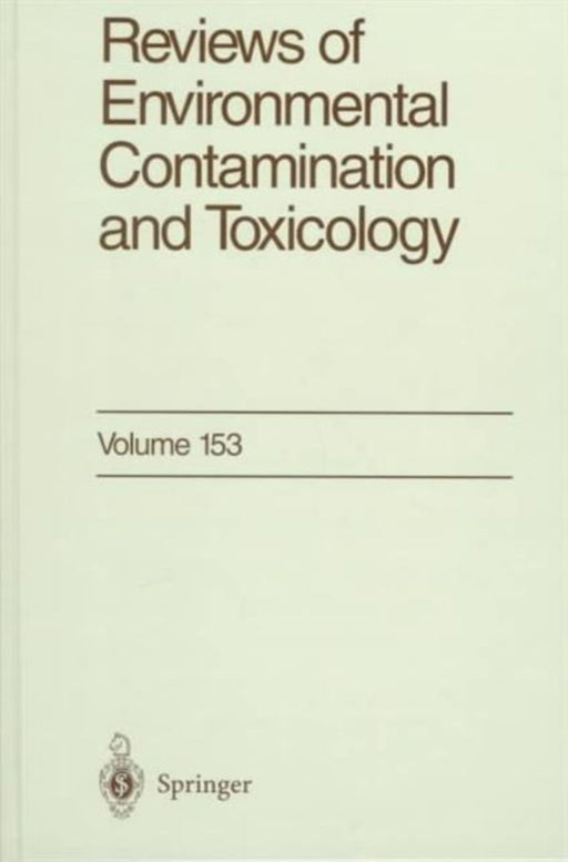 Reviews Of Environmental Contamination Toxicology by G.W. Ware