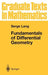Fundamentals of Differential Geometry by Serge Lang