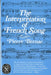The Interpretation of French Song by Pierre Bernac
